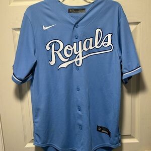 Kansas City Royals Nike Men's Powder Blue Jersey Size Medium MLB